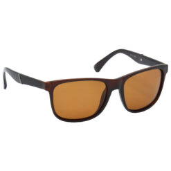 Hrinkar Polarized & UV Protection Stylish Brown Rectangular Goggles For Men & Women - HRS498-BWN-BWN-P