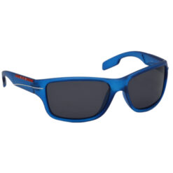 Hrinkar Polarized & UV Protection Stylish Black, Grey Sports, Wrap-around Goggles For Men - HRS502-BU-BK-P