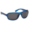 Hrinkar Polarized & UV Protection Stylish Black, Grey Sports, Wrap-around Sunglasses For Men & Women - HRS503-BU-BK-P