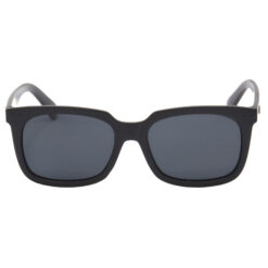 Hrinkar Polarized & UV Protection Elegant Black Rectangular Shades For Men & Women - HRS506-BK-BK-P