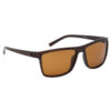 Hrinkar Polarized & UV Protection Stylish Brown Rectangular Goggles For Men & Women - HRS507-BWN-BWN-P