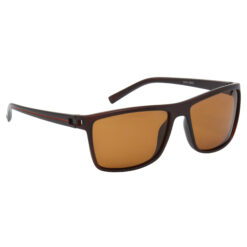Hrinkar Polarized & UV Protection Stylish Brown Rectangular Goggles For Men & Women - HRS507-BWN-BWN-P
