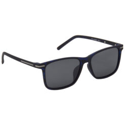 Hrinkar Polarized & UV Protection Modish Grey Retro Square Goggles For Men & Women - HRS513-TBU-BK