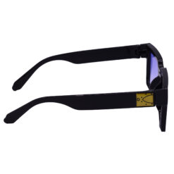 Hrinkar UV Protection Trendy Blue, Multicolor Retro Square Goggles For Men & Women - HRS586-BK-MBU