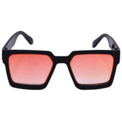 Hrinkar UV Protection Elegant Orange, Multicolor Retro Square Goggles For Men & Women - HRS586-BK-ORG