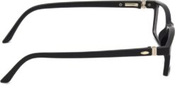 Hrinkar Rectangle Black eyeglass frames for Kids Boy & Girl | TR90 | Black | HFRM-BK-17 - Image 3