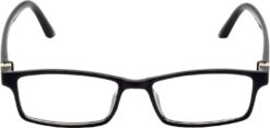 Alternative view of Hrinkar Rectangle Black chasma frame for Kids Boy & Girl | TR90 | Black | HFRM-BK-18