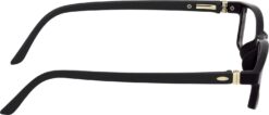 Hrinkar Rectangle Black chasma frame for Kids Boy & Girl | TR90 | Black | HFRM-BK-18 - Image 3