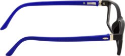 Hrinkar Rectangle Blue and Black chasma frame for Kids Boy & Girl | TR90 | Blue and Black | HFRM-BK-BU-17 - Image 3