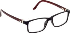 Hrinkar Rectangle Brown and Black stylish eyeglasses for Kids Boy & Girl | TR90 | Brown and Black | HFRM-BK-BWN-17