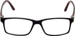Hrinkar Rectangle Brown and Black stylish eyeglasses for Kids Boy & Girl | TR90 | Brown and Black | HFRM-BK-BWN-17 - Image 2