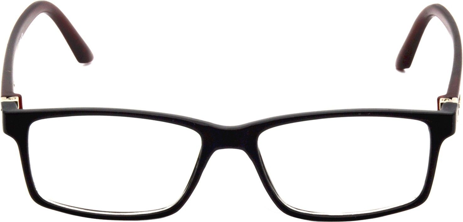 Hrinkar Rectangle Brown and Black stylish eyeglasses for Kids Boy & Girl | TR90 | Brown and Black | HFRM-BK-BWN-17 - Image 2