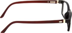 Hrinkar Rectangle Brown and Black stylish eyeglasses for Kids Boy & Girl | TR90 | Brown and Black | HFRM-BK-BWN-17 - Image 3