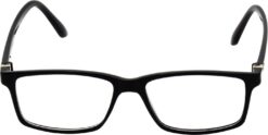 Hrinkar Rectangle Black chasma frame for Men & Women | TR90 | Black | HFRM-BK-11 - Image 2