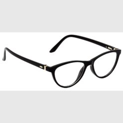 Hrinkar Cat-eyed Black Designer frames for Men & Women | TR90 | Black | HFRM-BK-13