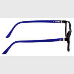 Hrinkar Oval Blue and Black eyeglasses for Men & Women | TR90 | Blue and Black | HFRM-BK-BU-14 - Image 3