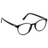 Hrinkar Oval Black chasma frame for Men & Women | TR90 | Black | HFRM-BK-14