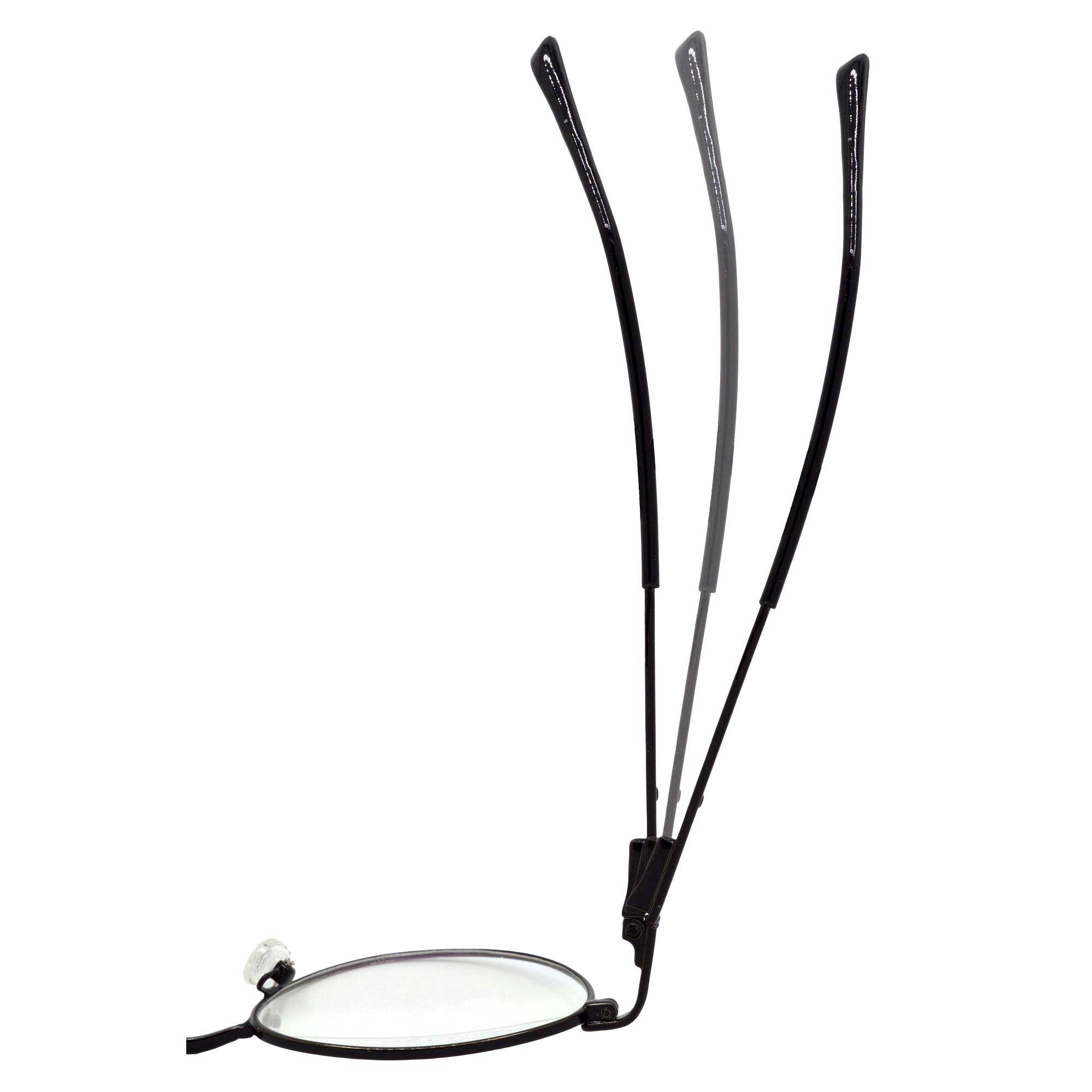 Hrinkar Metal Full Rim Oval Spectacles Frames for Men & Women - HFRM19011 - Image 4