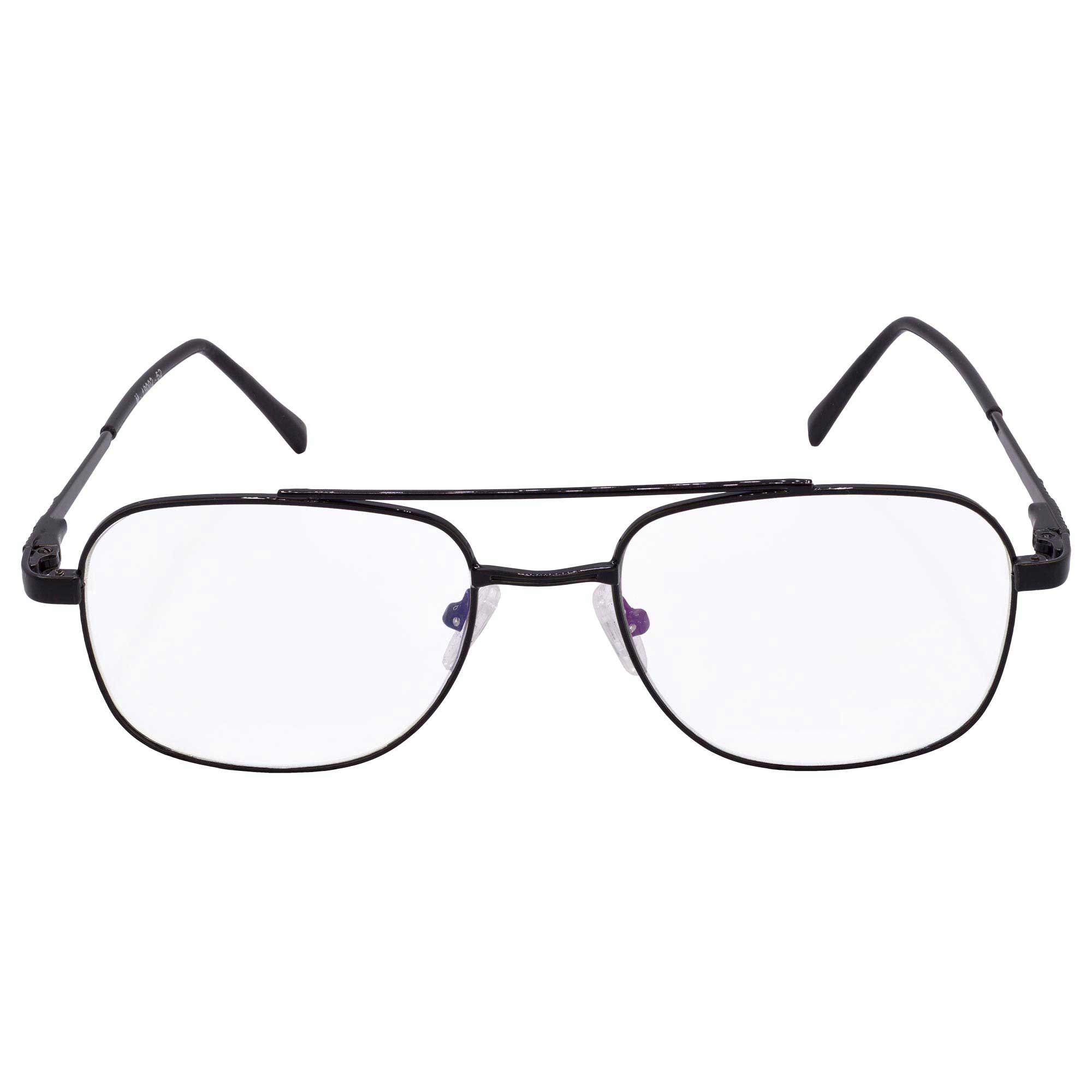 Hrinkar Metal Full Rim Rectangle Spectacles Frames for Men & Women - HFRM19002 - Image 2