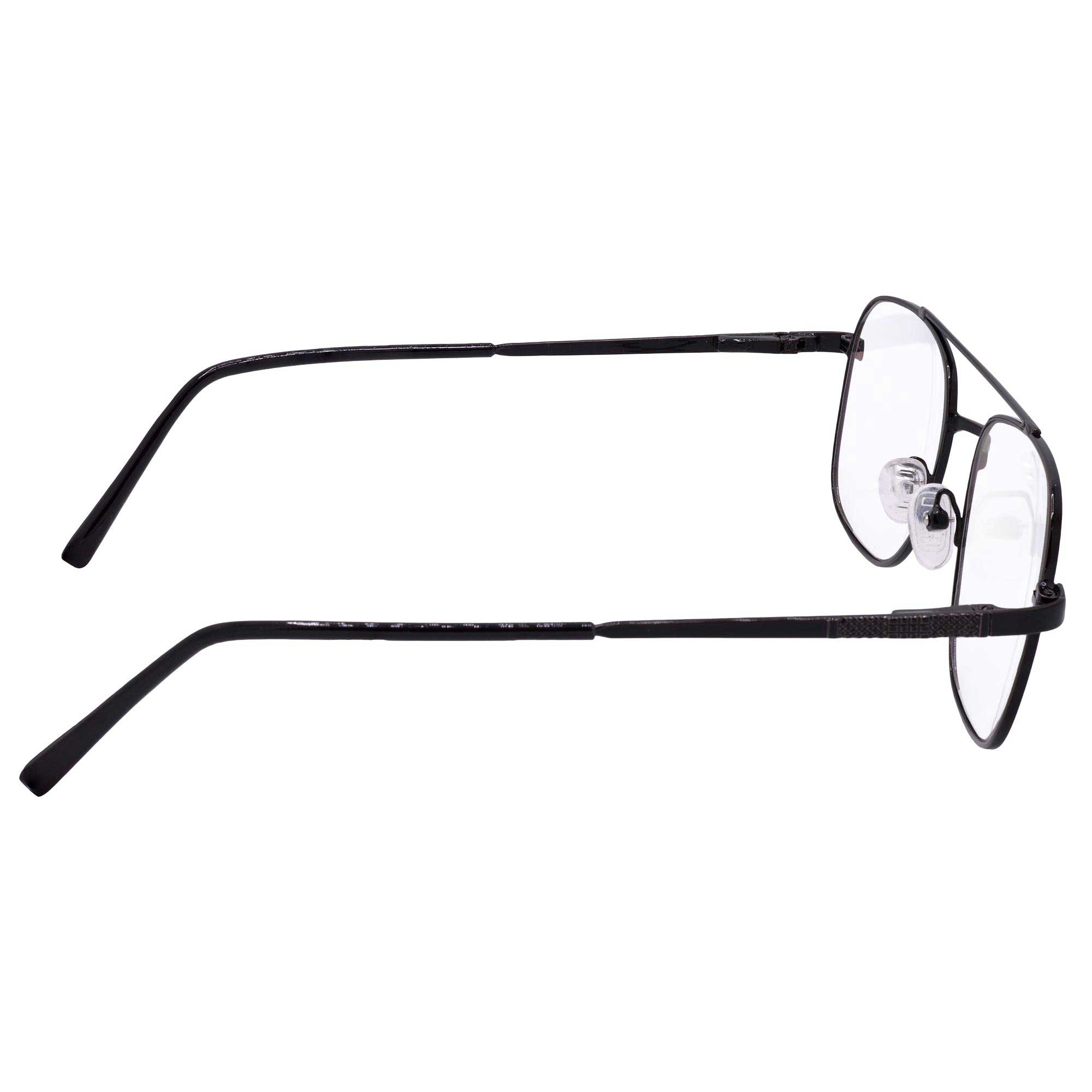Hrinkar Metal Full Rim Rectangle Spectacles Frames for Men & Women - HFRM19002 - Image 3