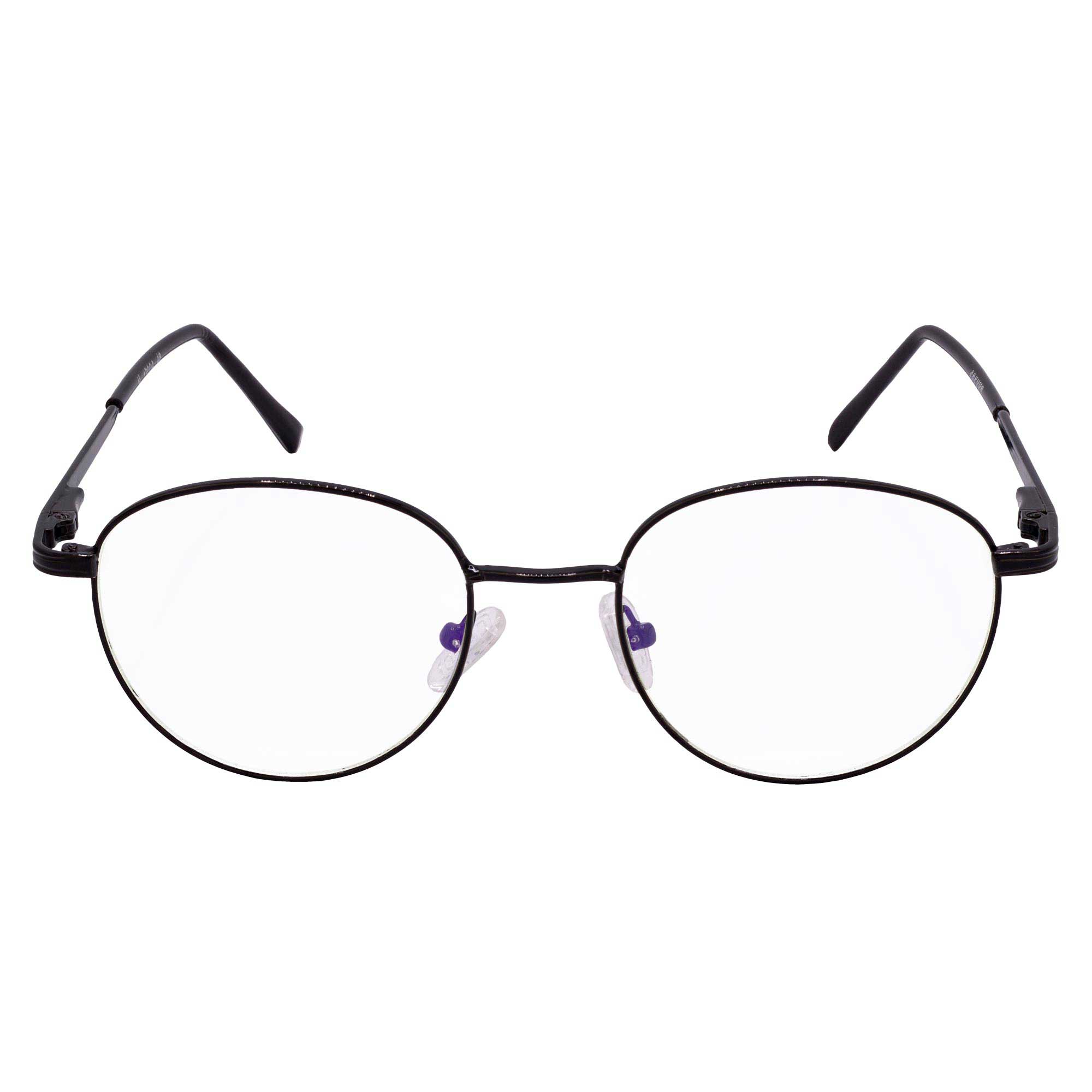 Hrinkar Metal Full Rim Oval Spectacles Frames for Men & Women - HFRM19004 - Image 2