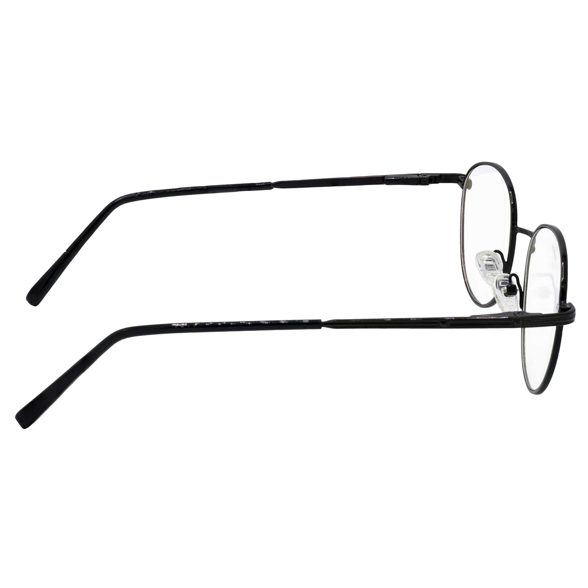 Hrinkar Metal Full Rim Oval Spectacles Frames for Men & Women - HFRM19004 - Image 3
