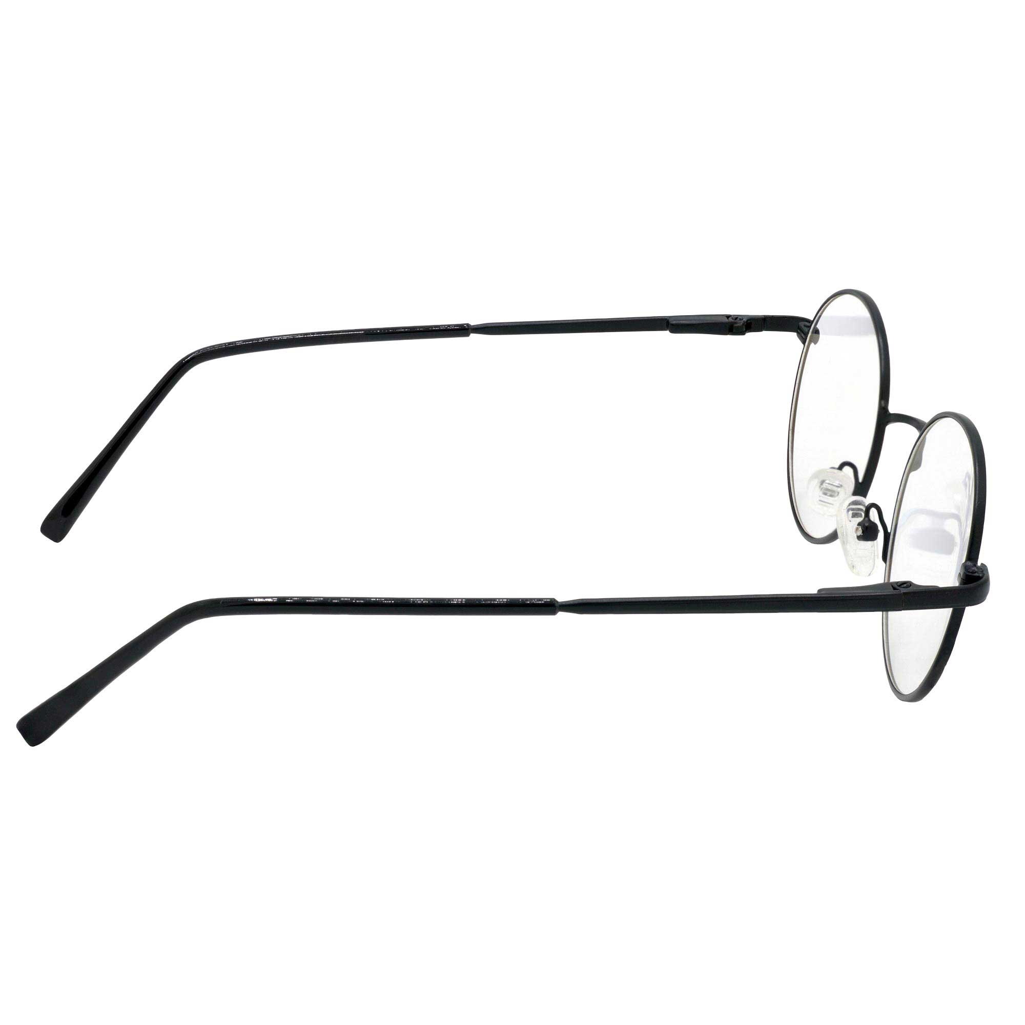 Hrinkar Metal Full Rim Oval Spectacles Frames for Men & Women - HFRM19005 - Image 3