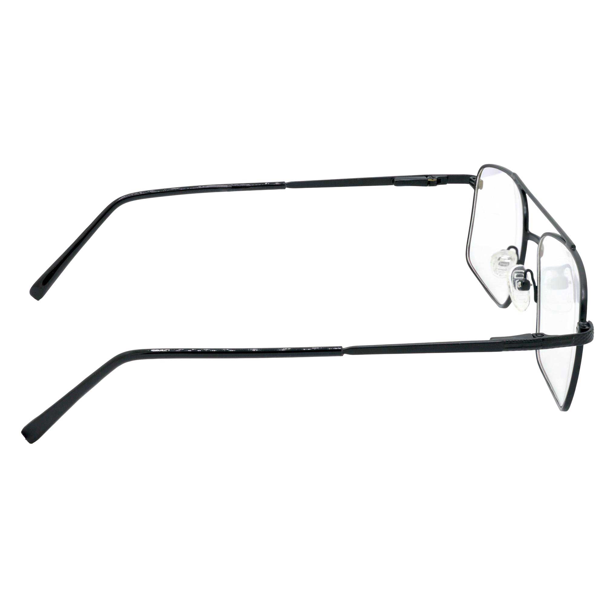 Hrinkar Metal Full Rim Rectangle Spectacles Frames for Men & Women - HFRM19006 - Image 3