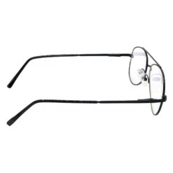 Hrinkar Metal Full Rim Aviator Spectacles Frames for Men & Women - HFRM19008 - Image 3