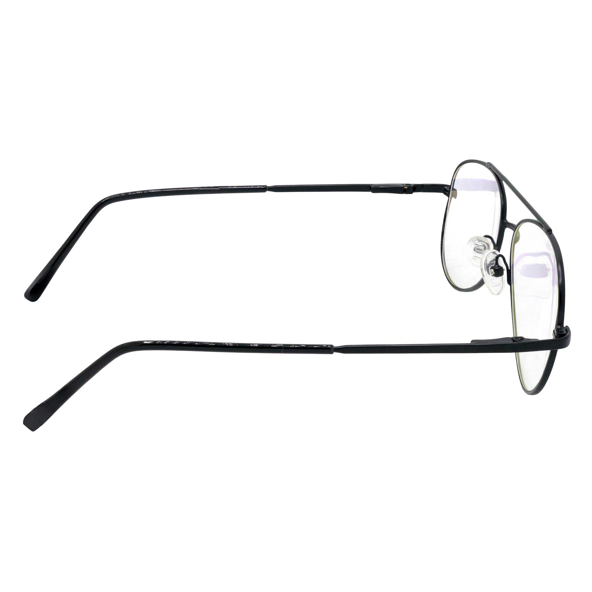 Hrinkar Metal Full Rim Aviator Spectacles Frames for Men & Women - HFRM19008 - Image 3