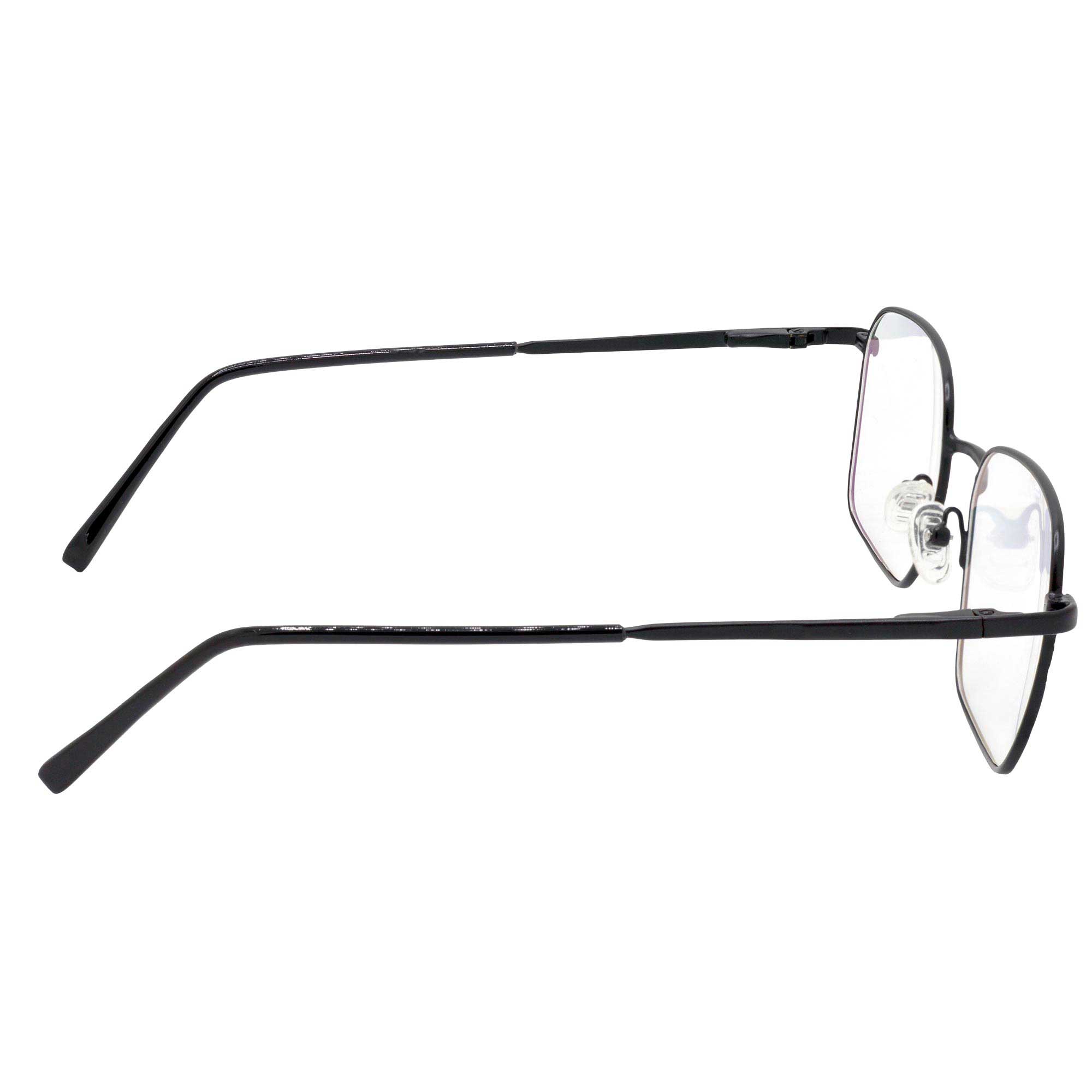 Hrinkar Metal Full Rim Rectangle Spectacles Frames for Men & Women - HFRM19010 - Image 3
