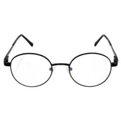 Hrinkar Metal Full Rim Oval Spectacles Frames for Men & Women - HFRM19011 - Image 2