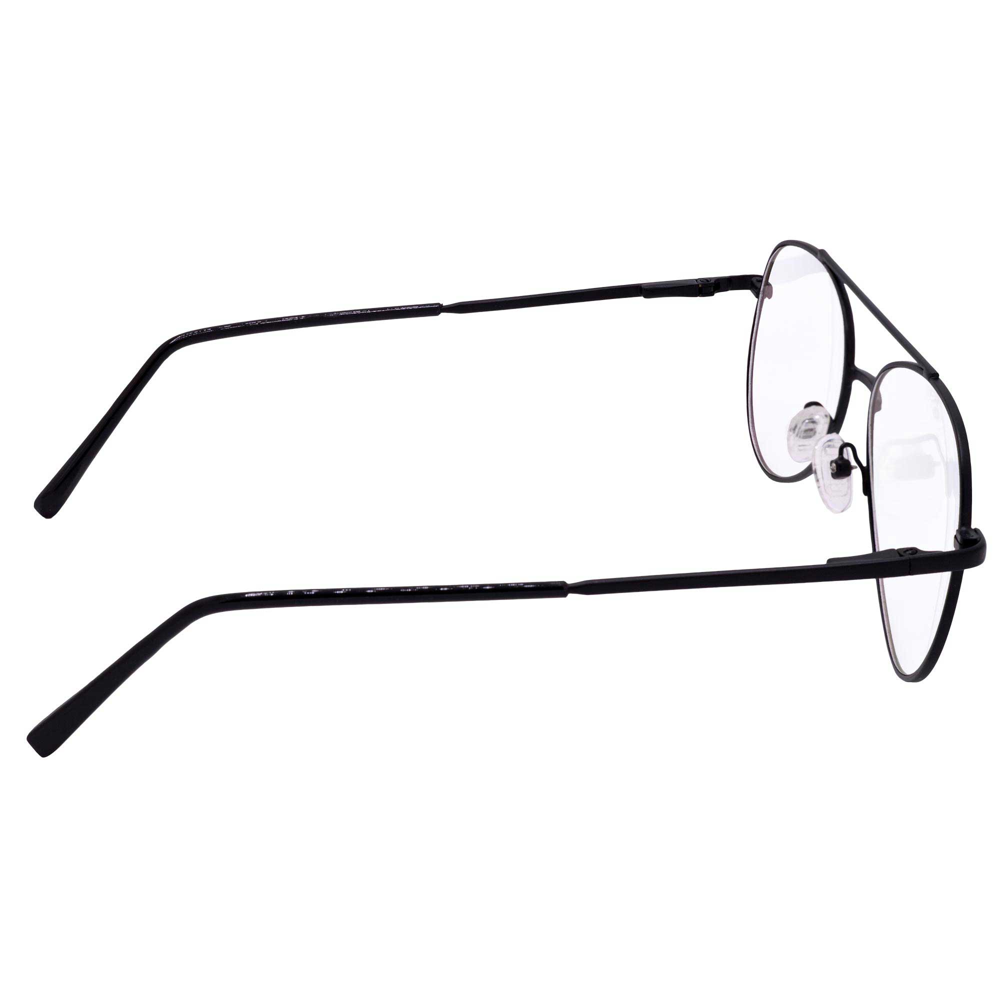 Hrinkar Metal Full Rim Aviator Spectacles Frames for Men & Women - HFRM19012 - Image 3
