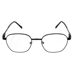 Hrinkar Metal Full Rim Rectangle Spectacles Frames for Men & Women - HFRM19013 - Image 2