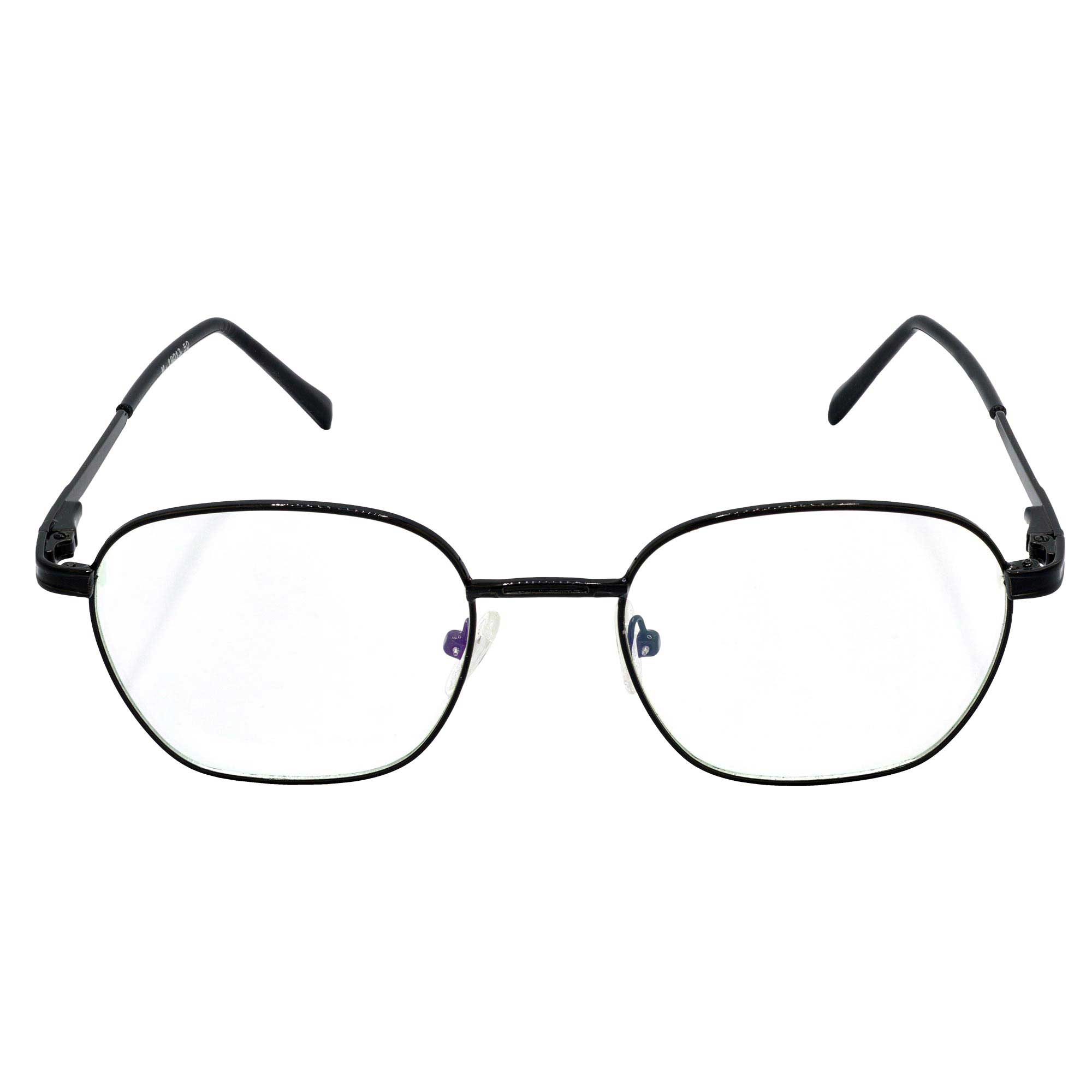 Hrinkar Metal Full Rim Rectangle Spectacles Frames for Men & Women - HFRM19013 - Image 2