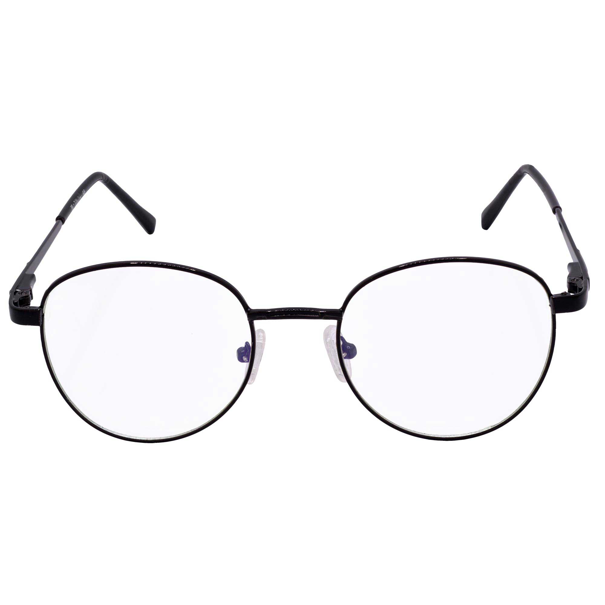 Hrinkar Metal Full Rim Oval Spectacles Frames for Men & Women - HFRM19014 - Image 2
