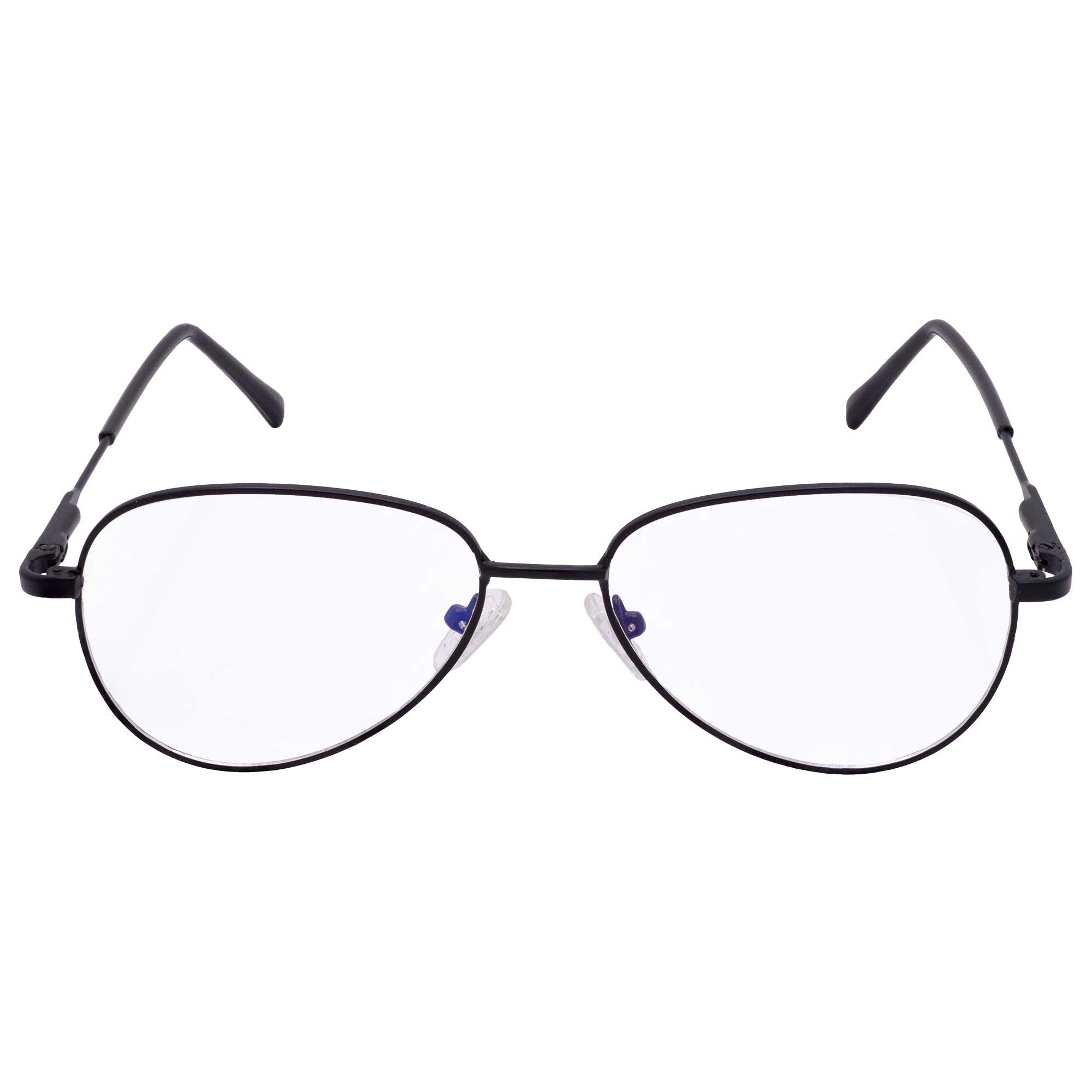 Hrinkar Metal Full Rim Aviator Spectacles Frames for Men & Women - HFRM19016 - Image 2