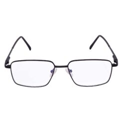 Hrinkar Metal Full Rim Rectangle Spectacles Frames for Men & Women - HFRM19017 - Image 2