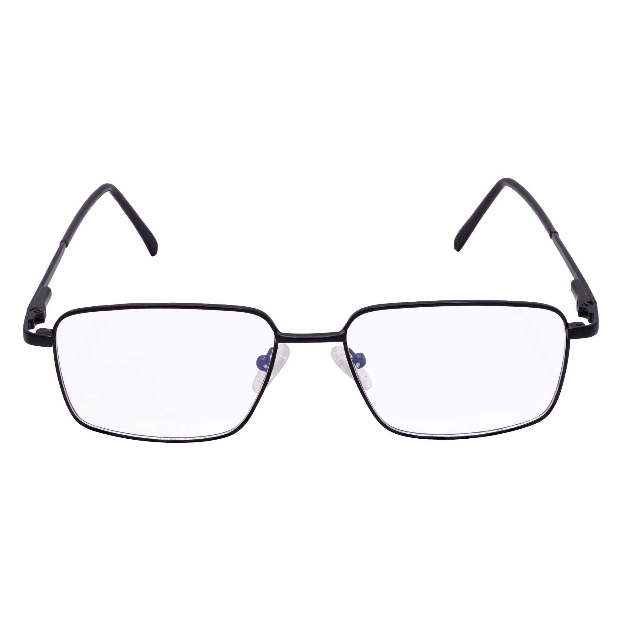 Hrinkar Metal Full Rim Rectangle Spectacles Frames for Men & Women - HFRM19017 - Image 2