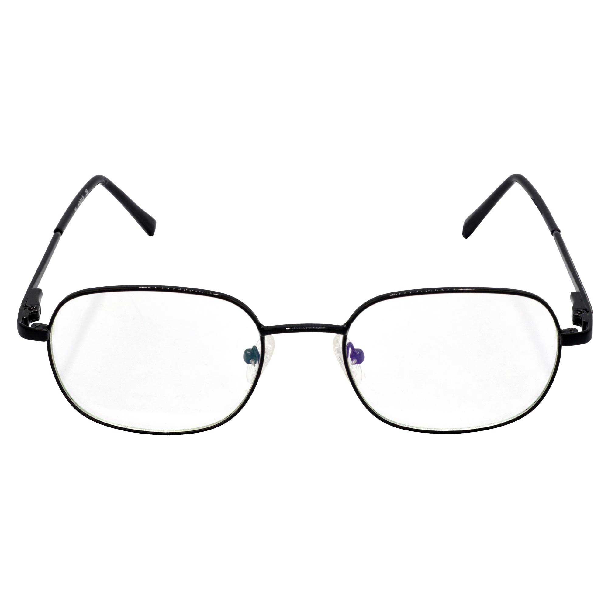 Hrinkar Metal Full Rim Rectangle Spectacles Frames for Men & Women - HFRM19018 - Image 2