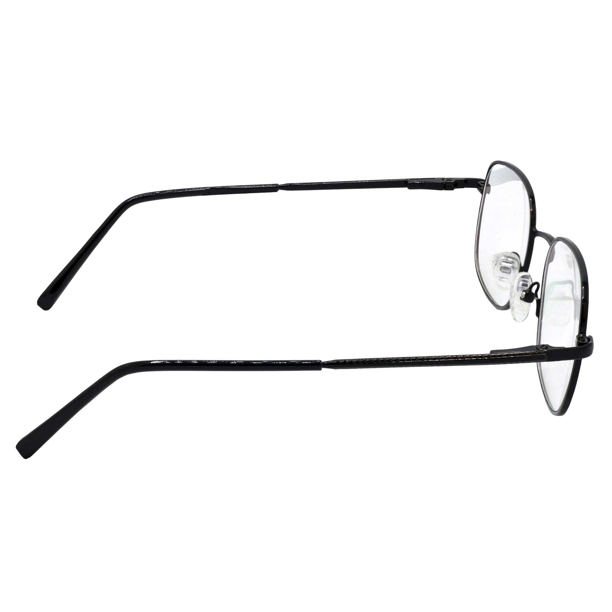 Hrinkar Metal Full Rim Rectangle Spectacles Frames for Men & Women - HFRM19018 - Image 3
