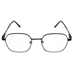 Hrinkar Metal Full Rim Rectangle Spectacles Frames for Men & Women - HFRM19019 - Image 2