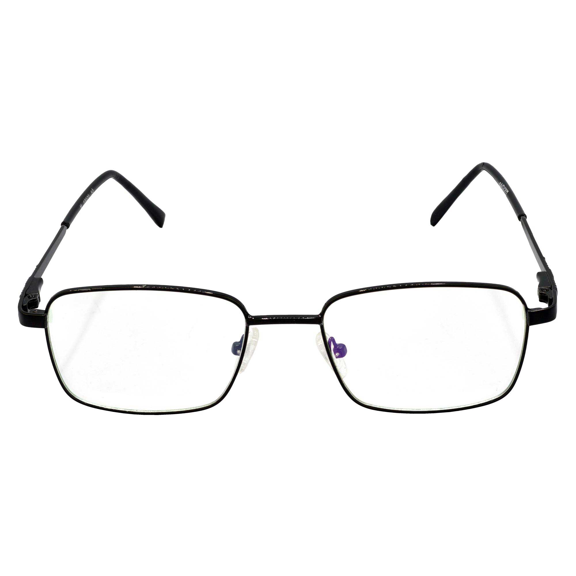 Hrinkar Metal Full Rim Rectangle Spectacles Frames for Men & Women - HFRM19020 - Image 2