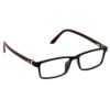 Hrinkar Rectangle Brown and Black eyeglass frames for Men & Women | TR90 | Brown and Black | HFRM-BK-BWN-15