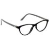 Hrinkar Cat-eyed Black and Grey spectacle frames for Men & Women | TR90 | Black and Grey | HFRM-BK-GRY-13