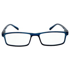 Alternative view of HRINKAR Unisex Rectangle Reading Glasses 1.0 Power Single Vision Full Frame TR90 Lightweight Readers for Men Women Book Reading Computer Mobile Office Use Durable Comfortable Eyewear (Pack of 1) | HRD10-TBU