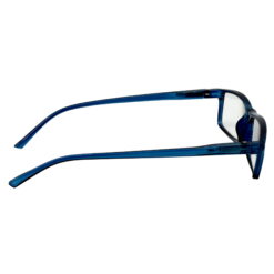 HRINKAR Unisex Rectangle Reading Glasses 1.0 Power Single Vision Full Frame TR90 Lightweight Readers for Men Women Book Reading Computer Mobile Office Use Durable Comfortable Eyewear (Pack of 1) | HRD10-TBU - Image 3