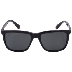 Hrinkar UV Protection Elegant Grey Rectangular Shades For Men & Women - HRS-BT-01-BK-BK-BK - Image 2