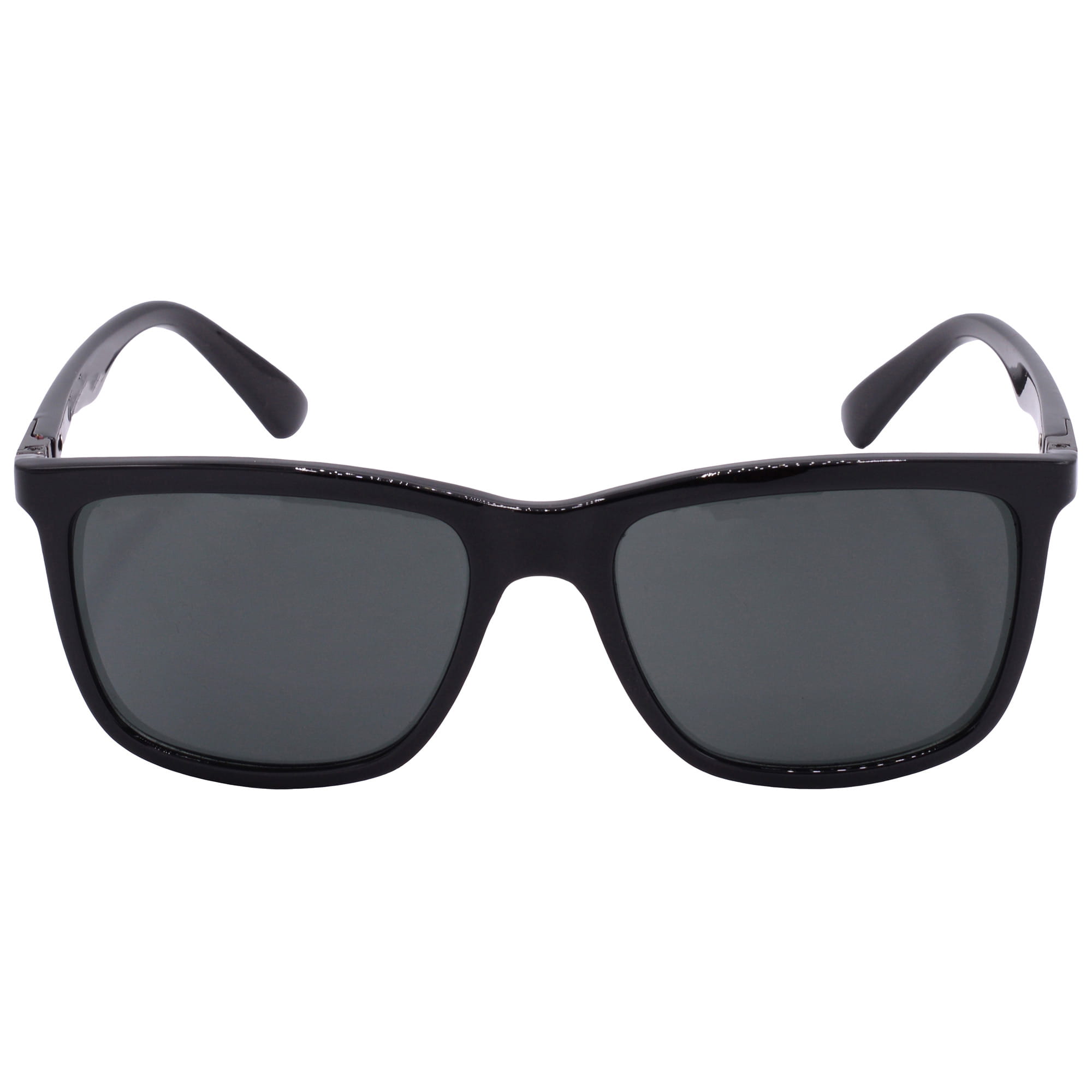 Hrinkar UV Protection Elegant Grey Rectangular Shades For Men & Women - HRS-BT-01-BK-BK-BK - Image 2
