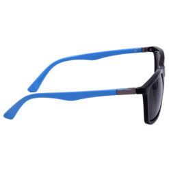 Hrinkar UV Protection Classy Green Rectangular Sunglasses For Men & Women - HRS-BT-01-BK-LBU-GRN - Image 3